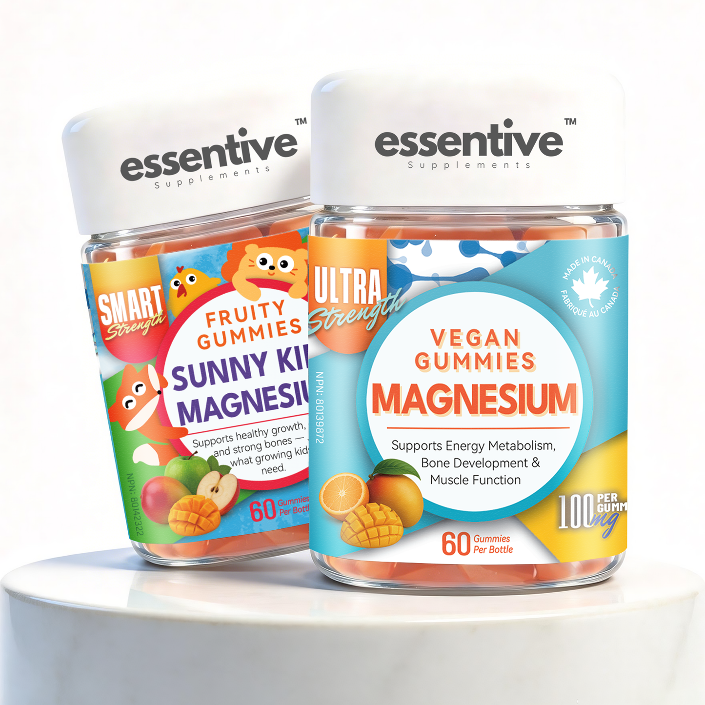 Adult + Kid's Magnesium Gummy Bundle