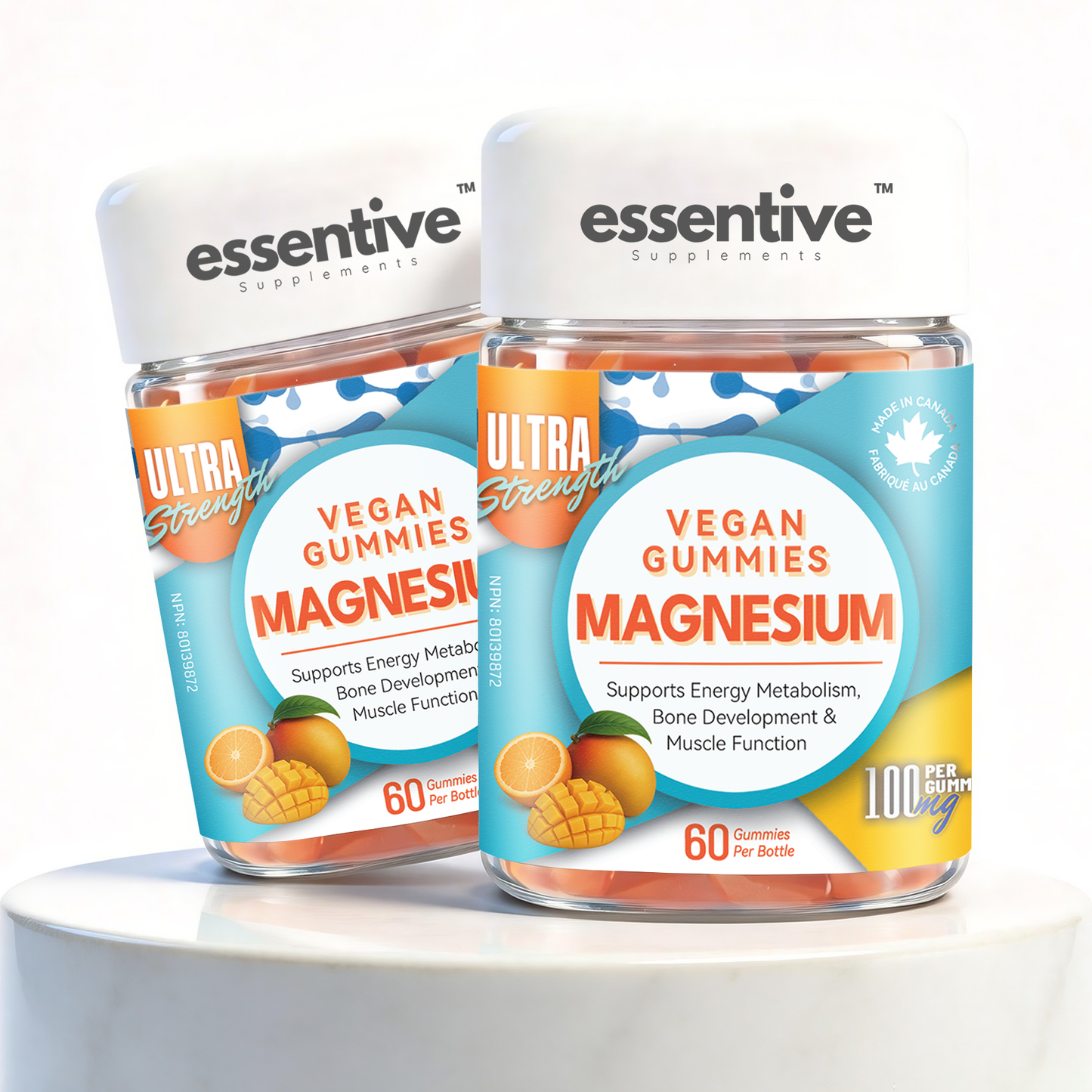 100 mg Magnesium Gummy Ultimate Strength
