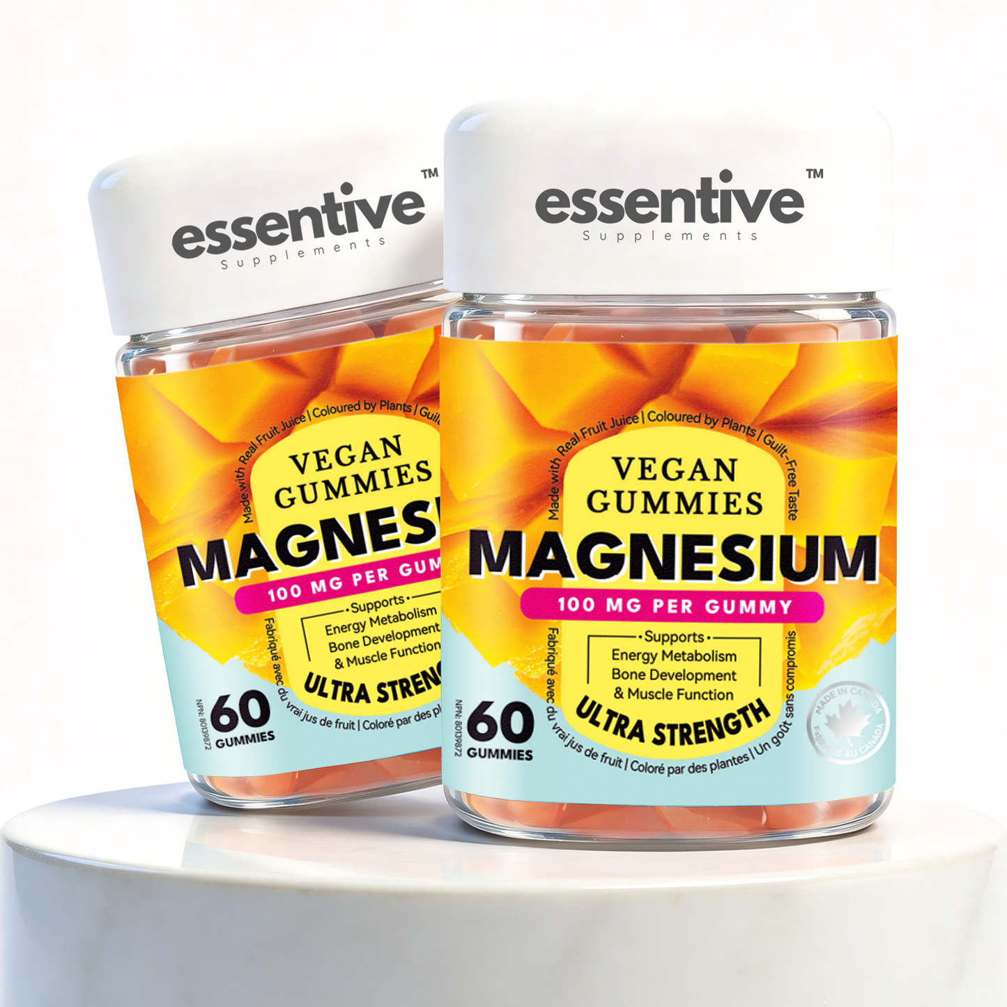 Sunkissed Mango Magnesium Gummy -  Limited Edition